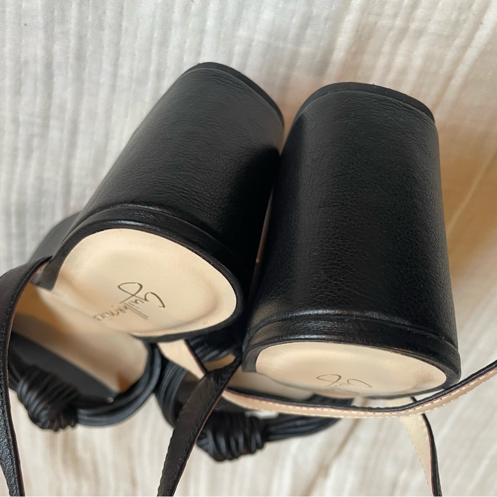 Black Platform Sandals - image 4